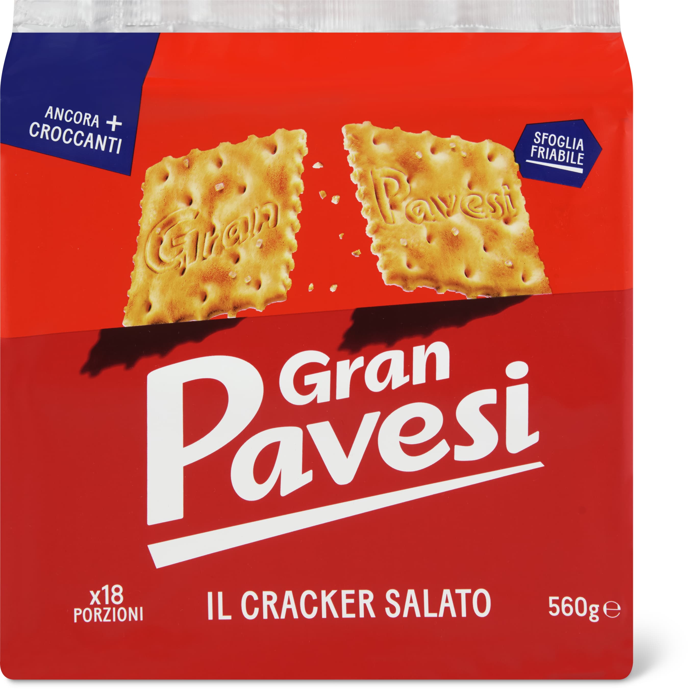 Gran Pavesi Cracker gesalzen 560g